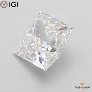Diamant de laboratoire CVD de 3,00 carats avec certificat IGI, couleur D, clarté VVS1, taille PRINCESS, prêt pour la création de bijoux sur mesure - Product Image 6
