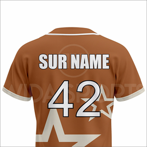 Ensemble d'uniformes de baseball personnalisés tendance, faible MOQ, production rapide, polyester respirant, fournisseur d'équipements sportifs pour équipes américaines - Product Image 5