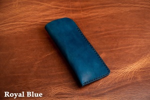 Leather Eyeglasses <b>Case</b> Sunglasses Custom Eyewear <b>Case</b> With Hanging Hook Eyeglass Sleeve LGC-0055C - Product Image 4