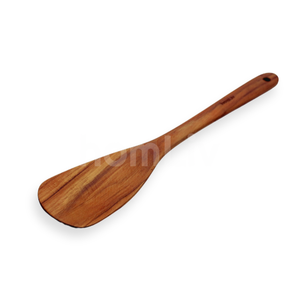 OEM Natural Eco Friendly Leora Teak Wood Spatula Sustainable Food Safe No <b>Paint</b> and Varnish Halal Customized Wood Turner Spoon - Product Image 4