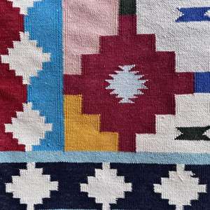 Tapis en coton fonctionnels pour les chambres Boho et le salon Design de sol pratique chaud Lowmaintenance 019 - Product Image 4