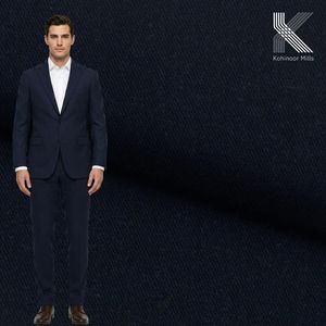 Tela Premium 365 Bi-Stretch, Mezcla de Algodón, 295GSM, Sarga 3/1, Material para Trajes, Fabricante Textil OEM ODM, Venta al Por Mayor - Product Image 2