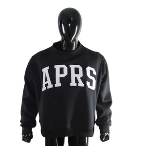 APRS Letter Print Crew Neck Sweatshirt <b>Women</b> 100% Cotton Knitted Full Sleeve Autumn Style - Product Image 1