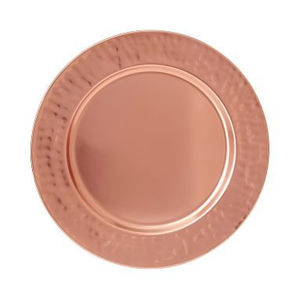 Assiette de présentation dorée en métal martelé pour la maison, les hôtels, la décoration de table de mariage, plat de service alimentaire rond et assiettes - Product Image 4