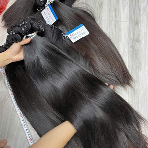 Meilleur choix pour des extensions de cheveux naturels lisses, cheveux vietnamiens non traités, double densité, disponibles en 12-34 pouces, prêts à être expédiés - Product Image 2