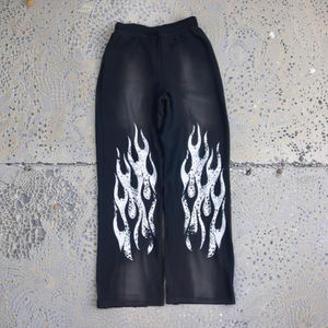 ชุดเซ็ตเสื้อฮู้ดดี้แบบมีฮู้ดพิมพ์ลายดิจิทัลปักลายดีไซน์เนอร์สำหรับทุกเพศ ผ้าฝ้าย 100% ใส่สบาย ระบายอากาศได้ดี เหมาะสำหรับฤดูหนาว - Product Image 5