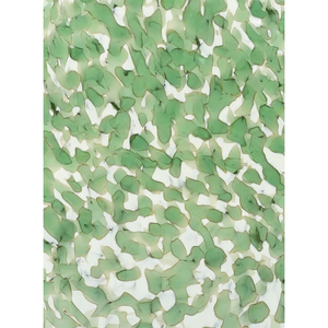 Vase décoratif en verre blanc et vert à multiples flocons pour la décoration intérieure et les centres de table - Product Image 6