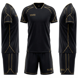 Tenue d'entraînement de football de haute qualité, maillot et short de football, vêtements d'équipe sportive, design personnalisé MALUZA INDUSTRIES - Product Image 1