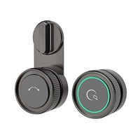 Nouvelle serrure de porte d'hôtel intelligente 2026 en alliage d'aluminium avec carte RFID, corps de serrure séparé, pour hôtels modernes