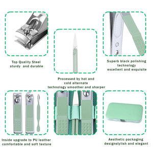 Full Set Stainless Steel Men Women Grooming <b>Kit</b> Professional Nail <b>Manicure</b> <b>Kit</b> Pedicure Set for Home and Travel - Product Image 4