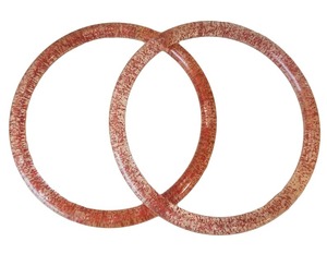 Boucles ovales transparentes couleur bonbon en résine, poignées de sac et chaînes en plastique épaisses pour sangles de téléphone portable et sacs pour femmes - Product Image 6