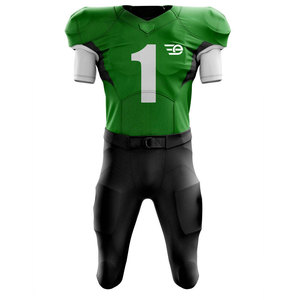 Uniforme de football américain axé sur le joueur, léger, à manches courtes, personnalisable pour l'entraînement, vêtements de sport pour hommes - Product Image 1