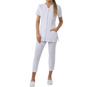 Túnica de Belleza Personalizada, Túnica y Pantalones para Salón de Belleza, Tops de Túnica con Colores y Tallas Personalizables - Product Image 4