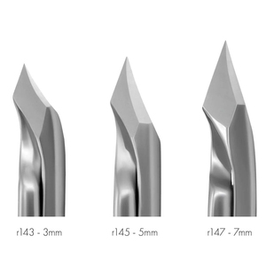 Cortauñas de doble resorte con acabado arenado y punta afilada para uso doméstico y en salones de belleza, para uñas encarnadas - Product Image 2