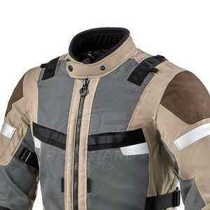 Blouson en cuir de moto pour homme, qualité supérieure, coupe ajustée, robuste, équipement de protection, durable, pour la course, la mode et les activités de plein air - Product Image 3