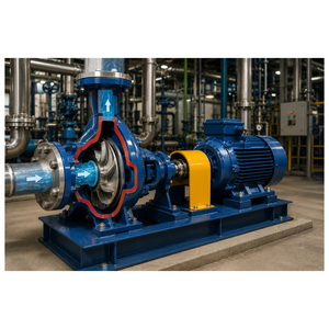 Bomba de Agua Industrial Usada de Alta Presión y Gran Capacidad con Motor Diésel en Venta - Product Image 5