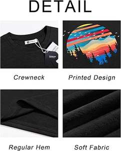 Camisetas de Manga Corta para Hombre Runcati, Camisetas con Estampado Gráfico, Cuello Redondo, Casuales, Camisetas Hawaianas Vintage para la Playa de Verano - Product Image 6