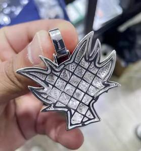 จี้เพชรฮิปฮอปคุณภาพดีที่สุดสำหรับผู้ชาย เครื่องประดับแบบ Iced Out ของขวัญแฟชั่นสำหรับงานแต่งงานและงานปาร์ตี้ ราคาดีที่สุดในตลาด - Product Image 6