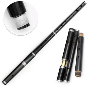 Silbato de hojalata de flauta D irlandesa-Instrumento de soplado de palisandro tradicional | 3 partes (23 ") y 4 partes (26") - Product Image 3