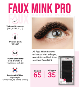 Cils Charmlash en gros, préfabriqués, marque privée, best-sellers, haute qualité, fibres PBT coréennes, symétriques, multicolores, radieux, variés - Product Image 4