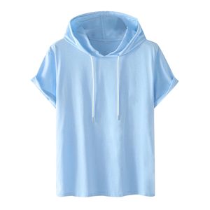 Sweat-shirts à manches courtes OEM ODM personnalisés en coton, production en gros, fabricant de vêtements pour hommes et femmes, sweats à capuche personnalisés - Product Image 1