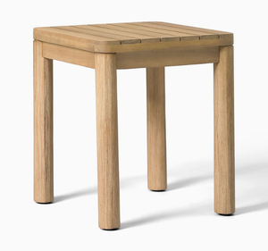 Sillón de Exterior Moderno de Madera de Teca con Mesa Auxiliar, Diseño Tropical Minimalista con Tejido de Cuerda, Impermeable y Ecológico para Sala de Estar - Product Image 5