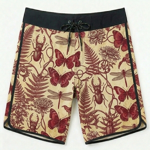 Shorts de Baño para Hombre, Impermeables, Elásticos en 4 Direcciones, Transpirables, para Vacaciones de Verano - Product Image 2