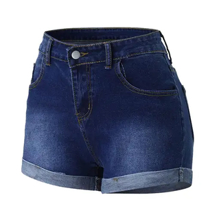 Shorts en jean pour femmes, shorts d'été en denim, shorts taille haute pour femmes, nouveaux shorts en jean skinny push-up pour femmes - Product Image 2