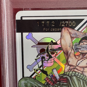 Cartes à collectionner de sport et de jeu ONE PIECE Pokemoned japonaises numérotées Roronoa Zoro, qualité exceptionnelle, prix de précision, transparentes - Product Image 1