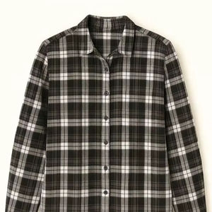 Chemise en flanelle de laine et coton pour homme, haute qualité, respirante, séchage rapide, confort hivernal, coupe ajustée, tout personnalisable selon vos besoins - Product Image 1