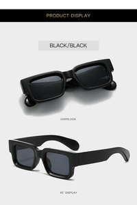 Lmamba 3401 2024 New Fashion Small Frame Personalized Square Retro Shade Versatile Advanced <b>Sunglasses</b> for Men and Women - Product Image 5