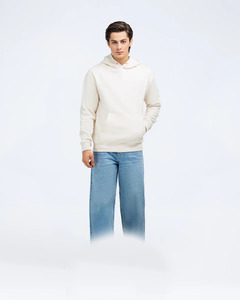 Nouvel Arrivage – Sweat à Capuche Blanc Confortable et Tendance pour Homme – Fournisseur de Vêtements Streetwear de Mode en Gros - Product Image 2