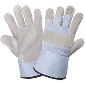 Gants de sécurité industriels en cuir de vachette pleine fleur, résistants, ignifuges, anti-choc, avec doublure en coton pour le jardinage et usage personnel - Product Image 2