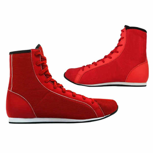 Vente directe d'usine, chaussures de boxe en cuir tendance de haute qualité, respirantes, antidérapantes, excellent prix, haute qualité - Product Image 6