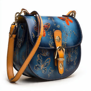 Sac bandoulière en cuir véritable sublimé, imperméable, pour femme, mode été - Product Image 5