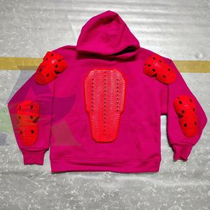 2025 nouveau Logo réfléchissant moto sweats à capuche pour hommes doublure en aramide protection moto sweats à capuche avec nouveaux coussinets niveau 2 - Product Image 5