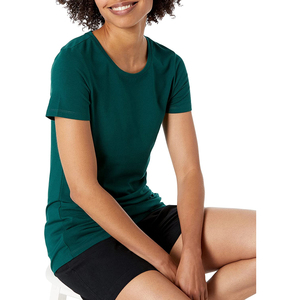 Camisetas de Mujer de Corte Regular, Tendencia Actual, 100% Algodón, Ecológicas, Transpirables, Diseño Elegante, Secado Rápido, para Verano - Product Image 6
