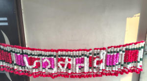 Jai Mata Di Marigold - Decoración de Pared Art Deco Moderna para Puerta, Templo, Boda, Entrada del Hogar - Product Image 4