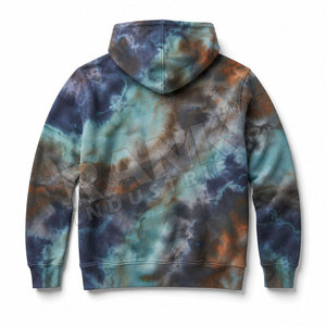 Best Design Top Selling <b>Men</b> <b>Tie</b> Dye Hoodies Hot Sale Streetwear Professional Manufacturer Made <b>Men</b> <b>Tie</b> Dye Hoodies - Product Image 2