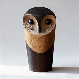 Escultura de Madera Tallada para Uso Decorativo en Interiores de RR Enterprises India - Product Image 4