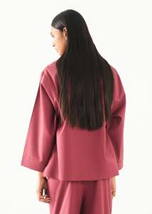 Camisas de Cuello Completo con Botones para Mujer, Ropa de Moda, Color Liso, Cierre de Botones, Diseño con Puños, Blusa, Camisa de Mujer - Product Image 6