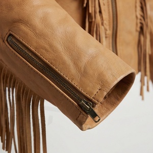 Collection Enfants : Vestes en Cuir Style Franges, Mode Rock, Vêtements de Protection pour Motard, Couleur Personnalisable - Product Image 6