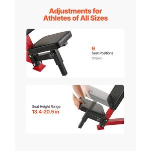 Banc de musculation réglable pour la poitrine, capacité 450 LBS, équipement de gym à domicile, machine inclinée pour exercices de pectoraux et de deltoïdes dorsaux pour systèmes de gym à domicile - Product Image 4