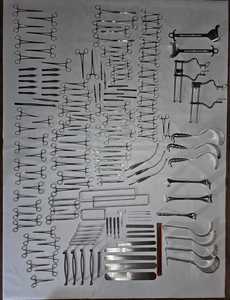 Ensemble de 197 instruments chirurgicaux manuels pour laparotomie majeure, classe I, certifié CE ISO13485, Salaar Industry SI--L67, Allemagne, garantie 3 ans - Product Image 6