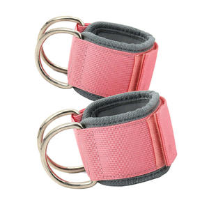 Sangle de cheville pour extension des jambes, accessoire professionnel pour machine à câble, protection respirante, rembourrée et réglable, avec fermeture auto-agrippante - Product Image 5