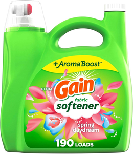 Adoucissant liquide pour tissus Gain, parfum Spring Daydream, 140 FL OZ, 190 lavages, toucher doux - douceur que vous pouvez sentir - Product Image 1