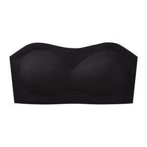 Sujetador sin costuras para mujer, sujetador sexy profundo con tirantes ajustables, suave y cómodo, con soporte para busto grande, sujetador sexy para dormir - Product Image 1