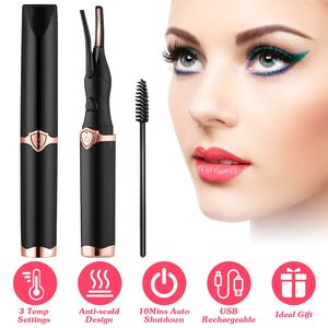 Piastra per Ciglia Elettrica 2-in-1 con Pettine, Mini Arricciaciglia Riscaldato per un Effetto Naturale, Strumento per il Trucco delle Ciglia con 3 Impostazioni di Temperatura e Spegnimento Automatico in 15 Minuti - Product Image 1