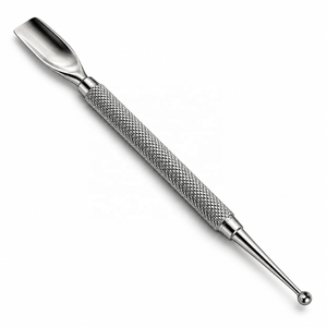 Empujador de Cutículas de Doble Punta MJW, Limpiador de Uñas con Punta de Bola, Acero Inoxidable, Mango Antideslizante, Herramientas de Manicura y Pedicura para Salón de Uñas - Product Image 3