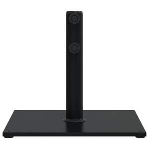 Base Cuadrada para Sombrilla de Patio de Acero Negro de 37.5 lb para Muebles y Decoración de Exteriores - Product Image 4